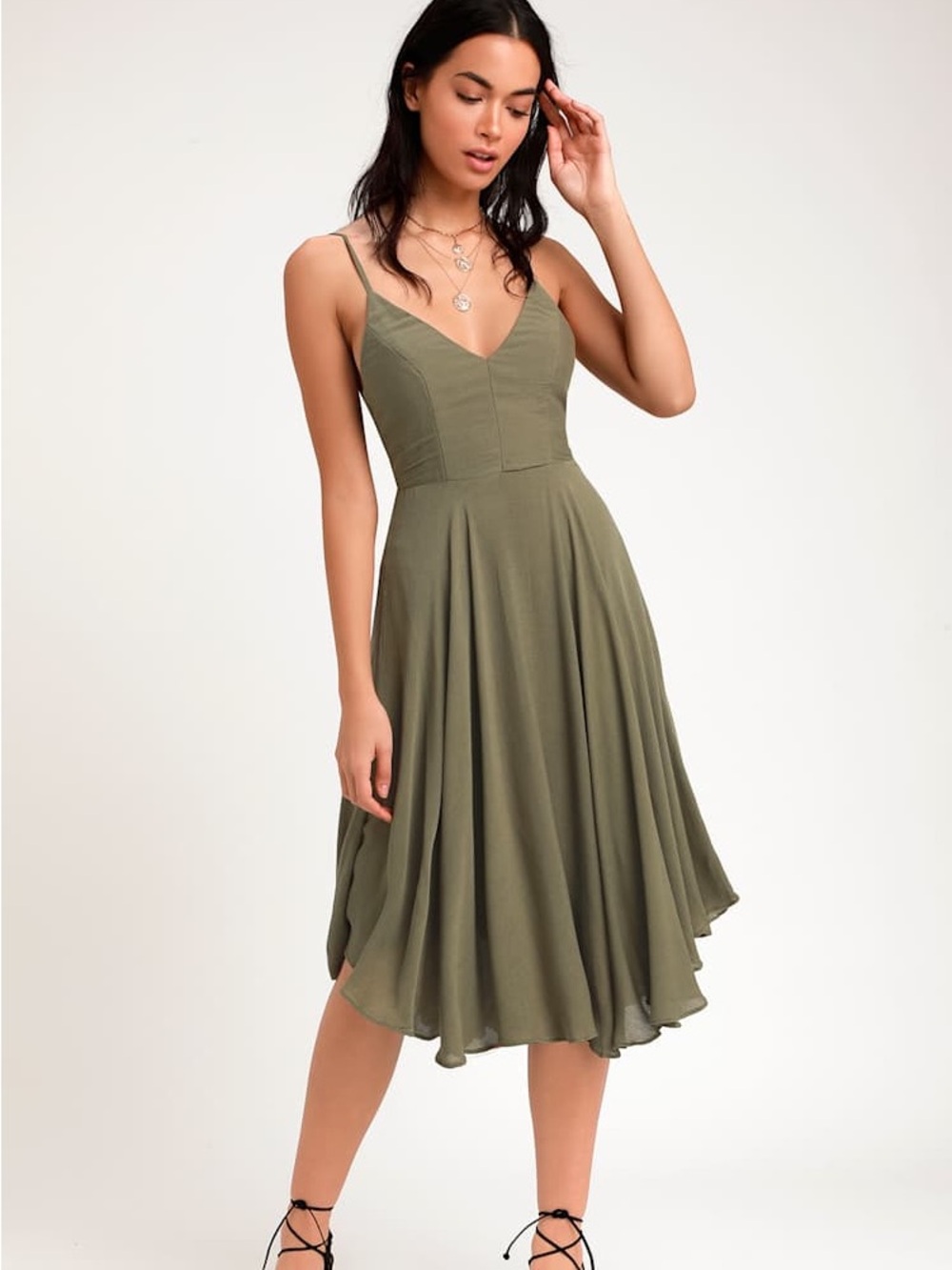 Lulus Ruched Maxi Dress – Size XS | Soft‑Glam Goddess Summer | Boho